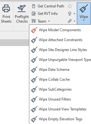 Revit best practices : purge unused view templates and filters