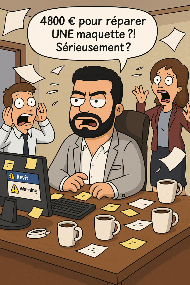 coût modèle Revit malade
