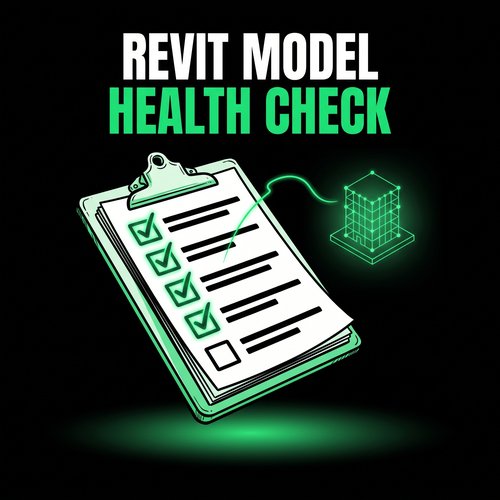 Revit Model Health Check Checklist cover